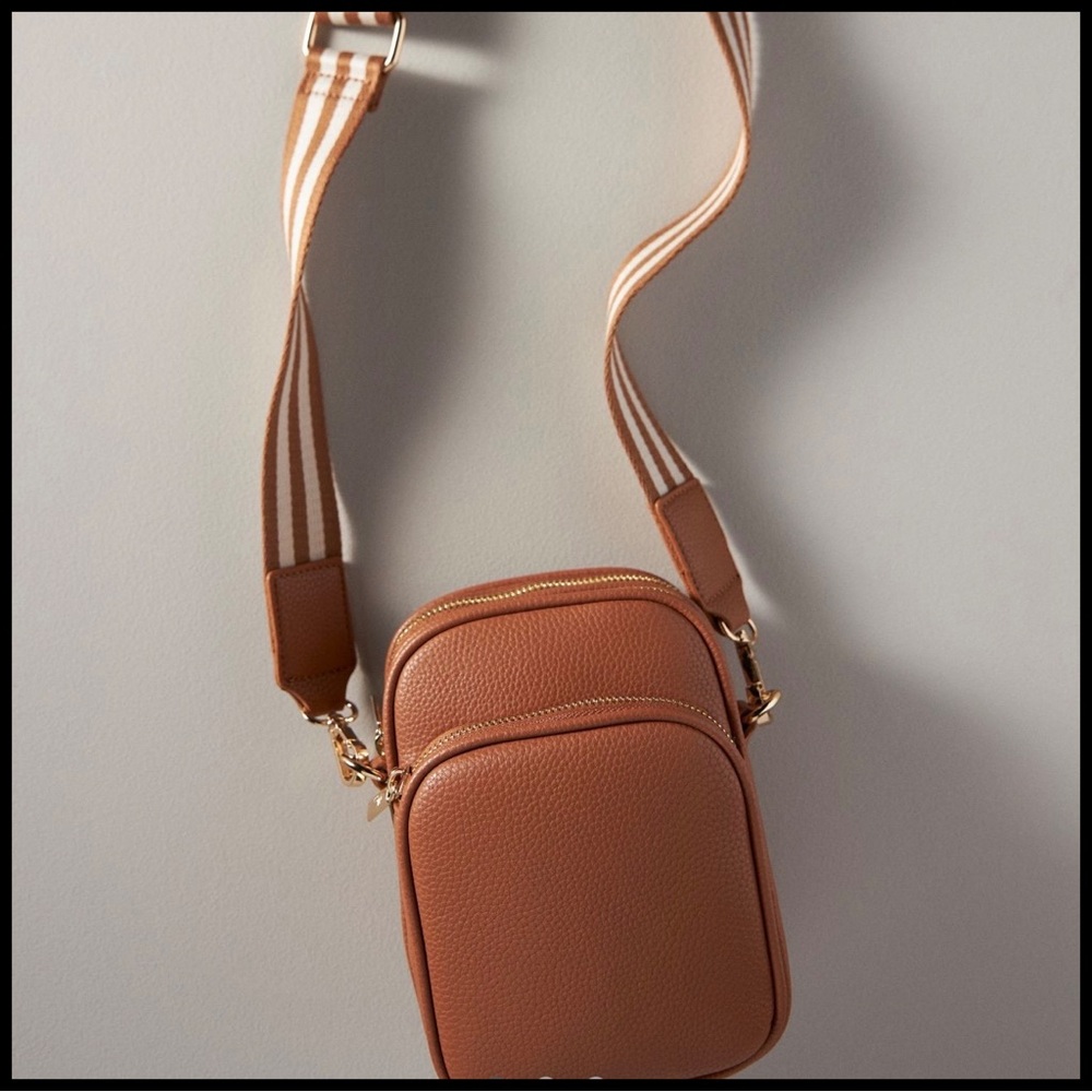 N W/DUST BAG. Mai-Lili-Josephine sold @ANTHROPOLOGY. Crossbody Bag, two straps.